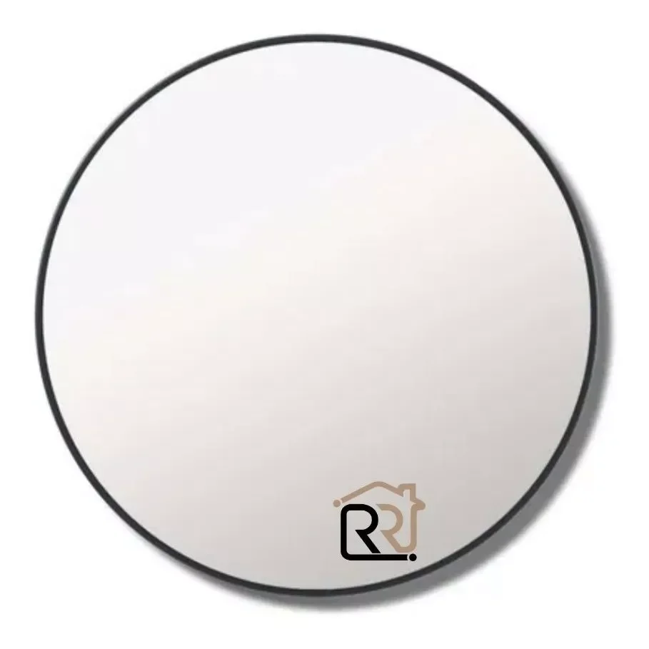 Espelhos de Moldura Decorativo P/ Ambientes Preto Fosco - 3