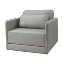 Ver imagem 5 de Sofá e 2 Poltronas Cama Retratil Compacta Dália Fixa Veludo K01 - D’Rossi