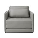 Ver imagem 7 de Sofá e 2 Poltronas Cama Retratil Compacta Dália Fixa Veludo K01 - D’Rossi