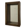 Nicho Cubo Quadro Espelhado 21x13x6 cm Madeira - 1