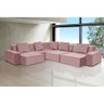 Sofá Dubai 3.77x3.77m de Canto Retrátil - Rosê - 4