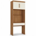 Ver imagem 2 de Escrivaninha Modular com 1 Gaveta 100% MDF Smart Cinamomo/Off White