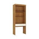 Ver imagem 4 de Escrivaninha Modular com 1 Gaveta 100% MDF Smart Cinamomo/Off White