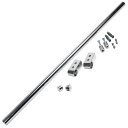 Ver imagem 1 de Tubo Barra Cozinha para Aramados 5/8 X 60cm Cromado 7272