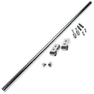 Tubo Barra Cozinha para Aramados 5/8 X 60cm Cromado 7272