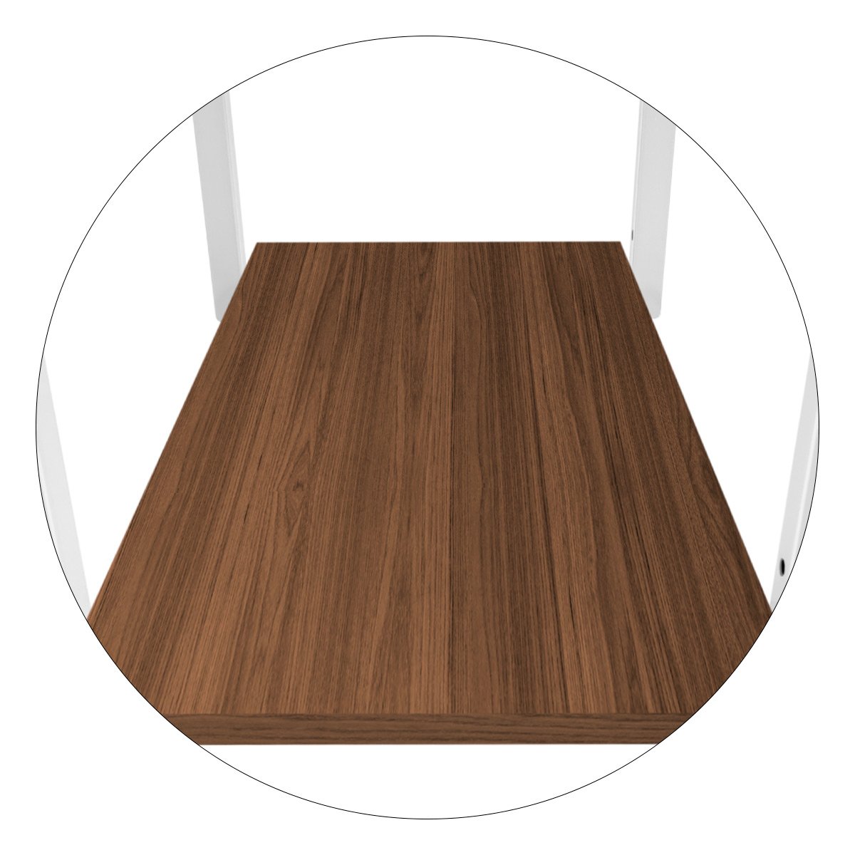 Prateleira Milazzo Nicho Design Industrial Branco e Villandry - 5