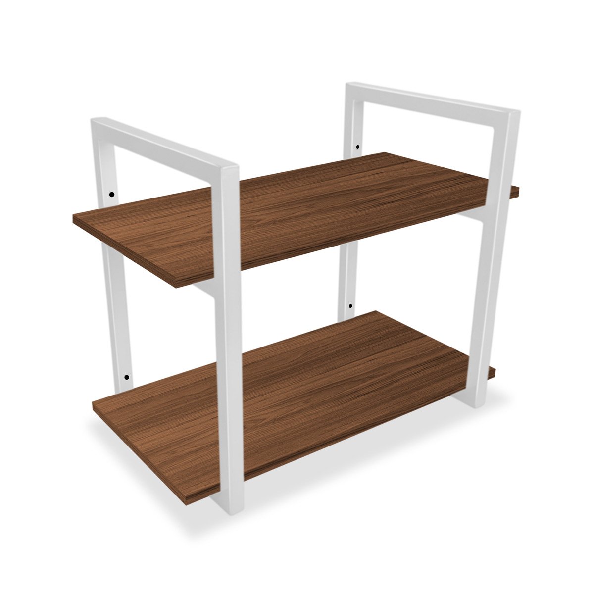 Prateleira Milazzo Nicho Design Industrial Branco e Villandry - 1