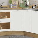 Ver imagem 2 de Balcao Obliquo com Tampo 1 Porta 75 Cm Cd1015406 Branco Dtall
