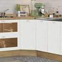 Ver imagem 7 de Balcao Obliquo com Tampo 1 Porta 75 Cm Cd1015406 Branco Dtall