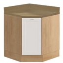 Ver imagem 1 de Balcao Obliquo com Tampo 1 Porta 75 Cm Cd1015406 Branco Dtall