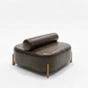 Ver imagem 2 de Poltrona Ilha Recepção Corino Modena Whisk Design Sofisticado Loja Consultório - Vimont Moveis