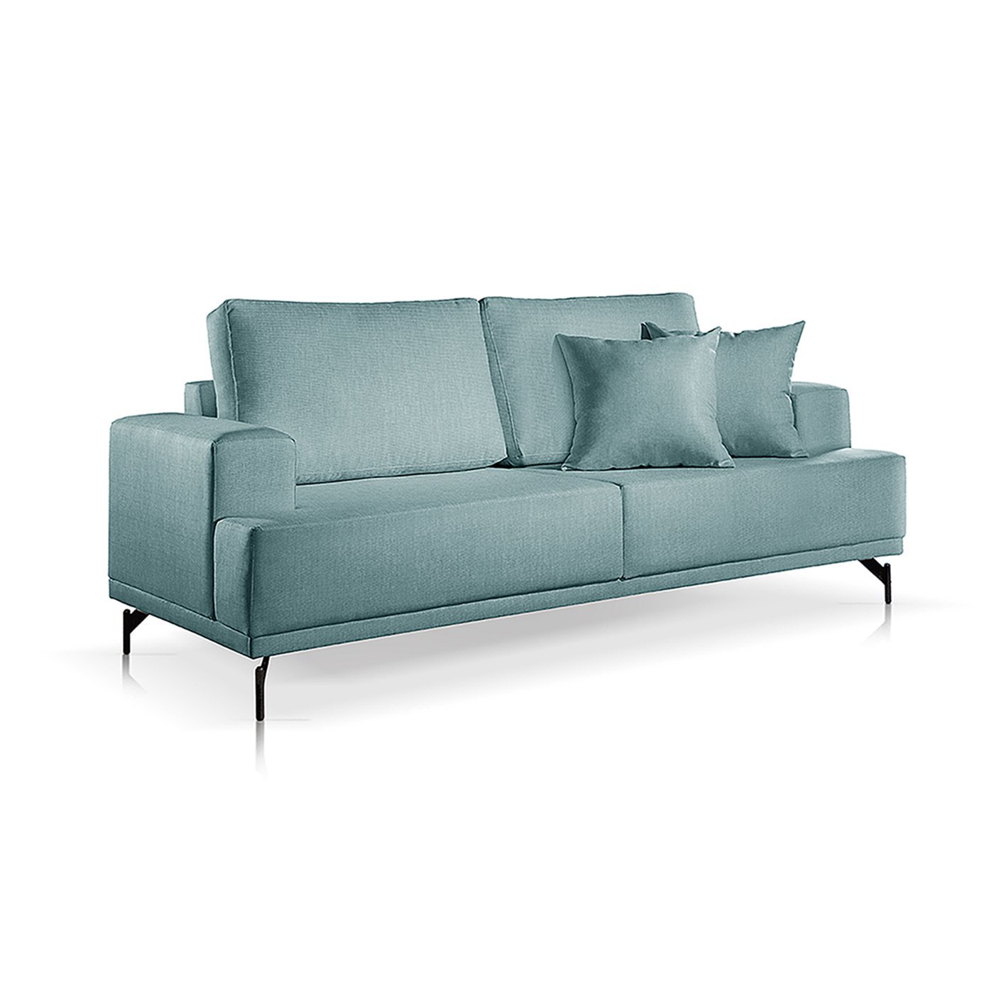 Sofá 2 e 3 Lugares Toronto Linho Verde 2m - 1