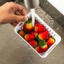 Ver mais imagens de Kit 6 Organizadores 2,2l Clear Fresh 2 Cestos para Geladeira Frutas Legumes ou