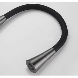 Torneira Monocomando Cozinha Gourmet Pia Cinza Grafite Bica Giratória Flexível 2 Tipos Jato Luxo - 4 Torneira Monocomando Cozinha Gourmet Pia Cinza Grafite Bica Giratória Flexível 2 Tipos Jato Luxo - 4