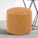 Ver imagem 3 de Puff Redondo 50cm Sala de Estar Living Coliseu W01 Couríssimo Whisky - Lyam Decor