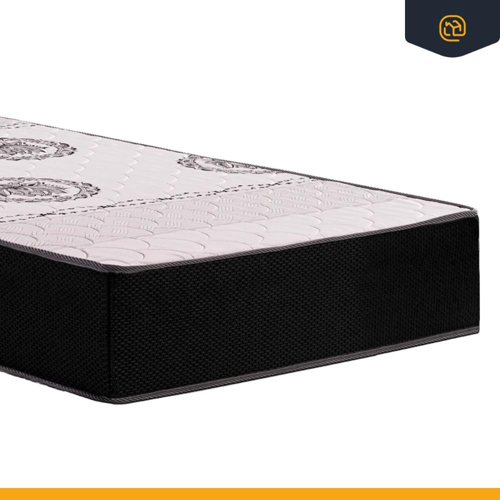 Cama Box Baú com Colchão de Espuma Orthoplus Solteiro 88x188x19cm - 7