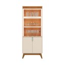 Ver imagem 1 de Cristaleira Paraty Off White Canela Mobler