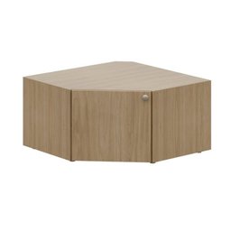Armário de Canto Suspenso 40cm Módulo Frame CabeCasa MadeiraMadeira - 9