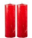 Ver imagem 1 de Kit 2 Velas 7 Dias Votiva Clássica Decorativa Vermelha 15cm