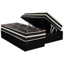 Ver imagem 1 de Cama Box Baú Solteiro: Colchão Anatômico Paropas D28 Ag80 Master Black Double Face + Base Crc