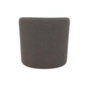 Ver imagem 6 de Poltrona Estofada 74cm x 68cm x 70cm Redonda Confortável para Sala ou Recepção Formato Orgânico