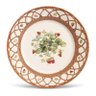 Conjunto 6 Prato Raso Mônaco Strawberry Ø 26cm Jantar Kit - 1