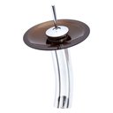 Ver imagem 3 de Cuba Quadrada 30cm + Torneira Cascata + Valvula - Kit Marrom