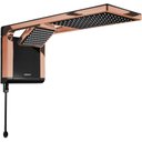 Ver imagem 4 de Chuveiro Elétrico Ducha Acqua Duo Rose Gold Preto 127v 5500w Lorenzetti Eletrônico