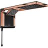 Chuveiro Elétrico Ducha Acqua Duo Rose Gold Preto 127v 5500w Lorenzetti Eletrônico - 4