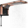 Chuveiro Elétrico Ducha Acqua Duo Rose Gold Preto 127v 5500w Lorenzetti Eletrônico - 2