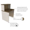 Ver imagem 4 de Balcão de Atendimento para Recepção 80cm