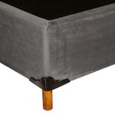 Ver imagem 4 de Base Box Queen com 12 Pés em Madeira Cinza