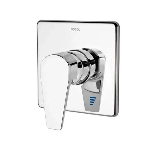 Acabamento Monocomando para Chuveiro e Ducha Higiênica Docol Lift 1/2 Chrome