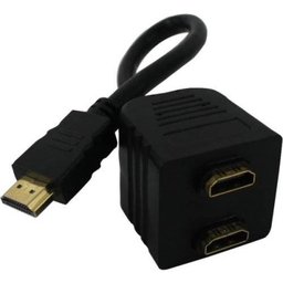 Cabo Divisor de Sinal HDMI 1 Entrada/2 Saída Preto - Chip Sce - 1