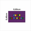 Ver imagem 2 de Tapete Capacho Super Bem Vindo Divertido para Porta Entrada