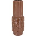 Ver imagem 1 de Vaso Decorativo Enfeite Casa Cerâmica 40x14x14cm Laranja