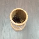 Ver imagem 5 de Vaso Decorativo Enfeite Casa Cerâmica 40x14x14cm Laranja