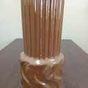 Ver imagem 4 de Vaso Decorativo Enfeite Casa Cerâmica 40x14x14cm Laranja
