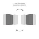 Ver imagem 7 de Armário de Canto Aéreo Pérola Yescasa