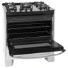 Fogão Suggar Master Grill 5 Queimadores Mesa Vidro Prata Inox 110v Fgvmtg511prix - 3