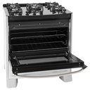 Ver imagem 3 de Fogão Suggar Master Grill 5 Queimadores Mesa Vidro Prata Inox 110v Fgvmtg511prix