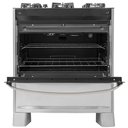 Ver imagem 4 de Fogão Suggar Master Grill 5 Queimadores Mesa Vidro Prata Inox 110v Fgvmtg511prix