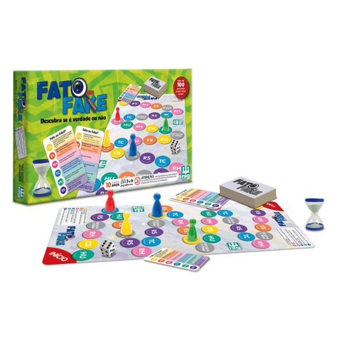 Jogo Fato ou Fake - Nig Brinquedos
