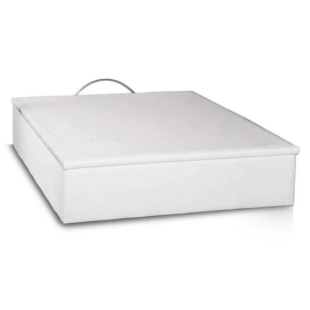Cama Box Baú Queen Universal Courano White (158x198x35) - Ortobom - 5