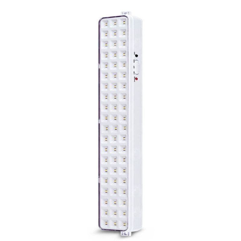 Luminária Emergência Segurimax Slim 60 LEDs 6H 60M² 25922 - 1