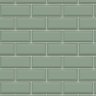Papel de Parede Adesivo Tijolinho em Tons Verde Menta 3m - 4