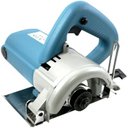 Ver imagem 1 de Serra Mármore 4.3/8´´ 110mm 1200w 110v 127v 12000 Rpm com 2 Discos Importway Tipo Makita Azul