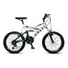 Bicicleta Colli Fulls Gps Aro 20 21 Marchas Suspensão Dupla 310 Branco - 1