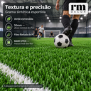Ver imagem 3 de Grama Sintética Esportiva Rm Decor Verde Esmeralda 50mm Fibrilada 6600 Dtex 4,00x0,75m 3m²