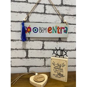 Kit Olho Grego. Kit Decoração Olho Grego. Kit Decoração de Casa